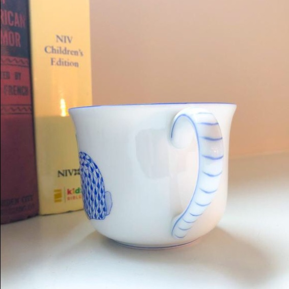 Authentic Herend bunny rabbit tea cup or mug - Picture 5 of 10